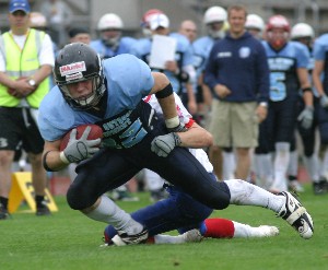 Finland beats Great Britain in the bronze medal game
(c) EFAF